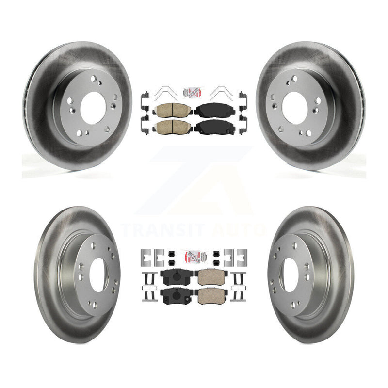 Transit Auto KGA-101902 Disc Brake Kit for 2012-2014 Honda Civic - Front and Rear