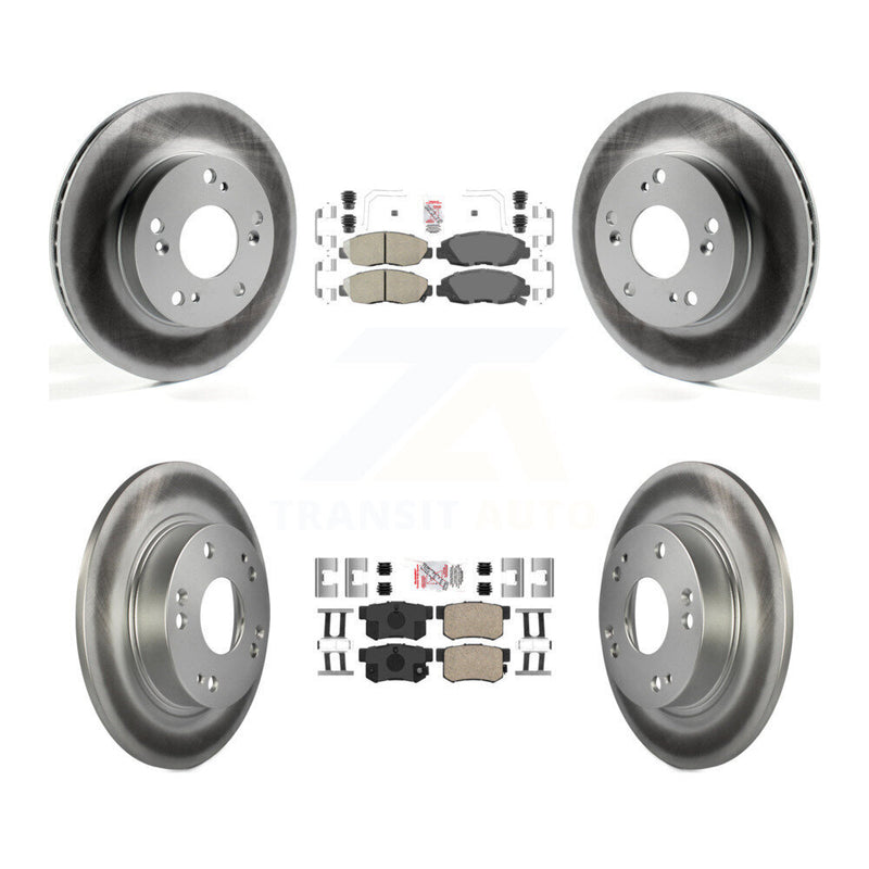 Transit Auto KGA-101903 Disc Brake Kit for 2012-2014 Honda Civic - Front and Rear