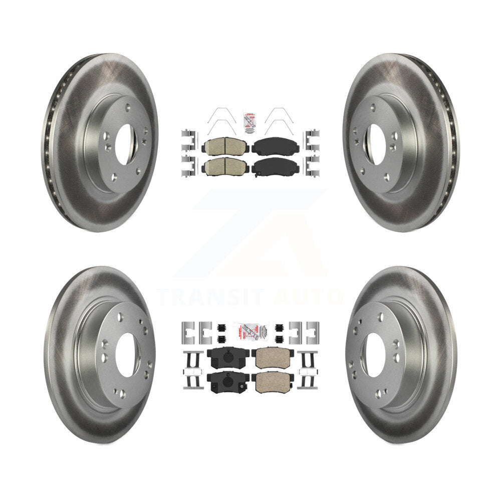 Transit Auto KGA-101909 Disc Brake Kit for 2006-2011 Acura CSX - Front and Rear
