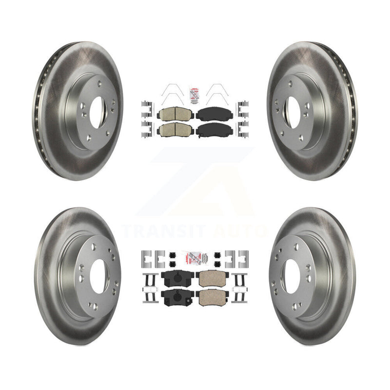 Transit Auto KGA-101909 Disc Brake Kit for 2006-2011 Acura CSX - Front and Rear