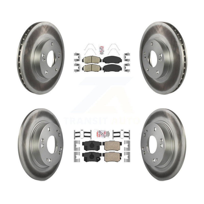 Transit Auto KGA-101911 Disc Brake Kit for 2006-2011 Acura CSX - Front and Rear