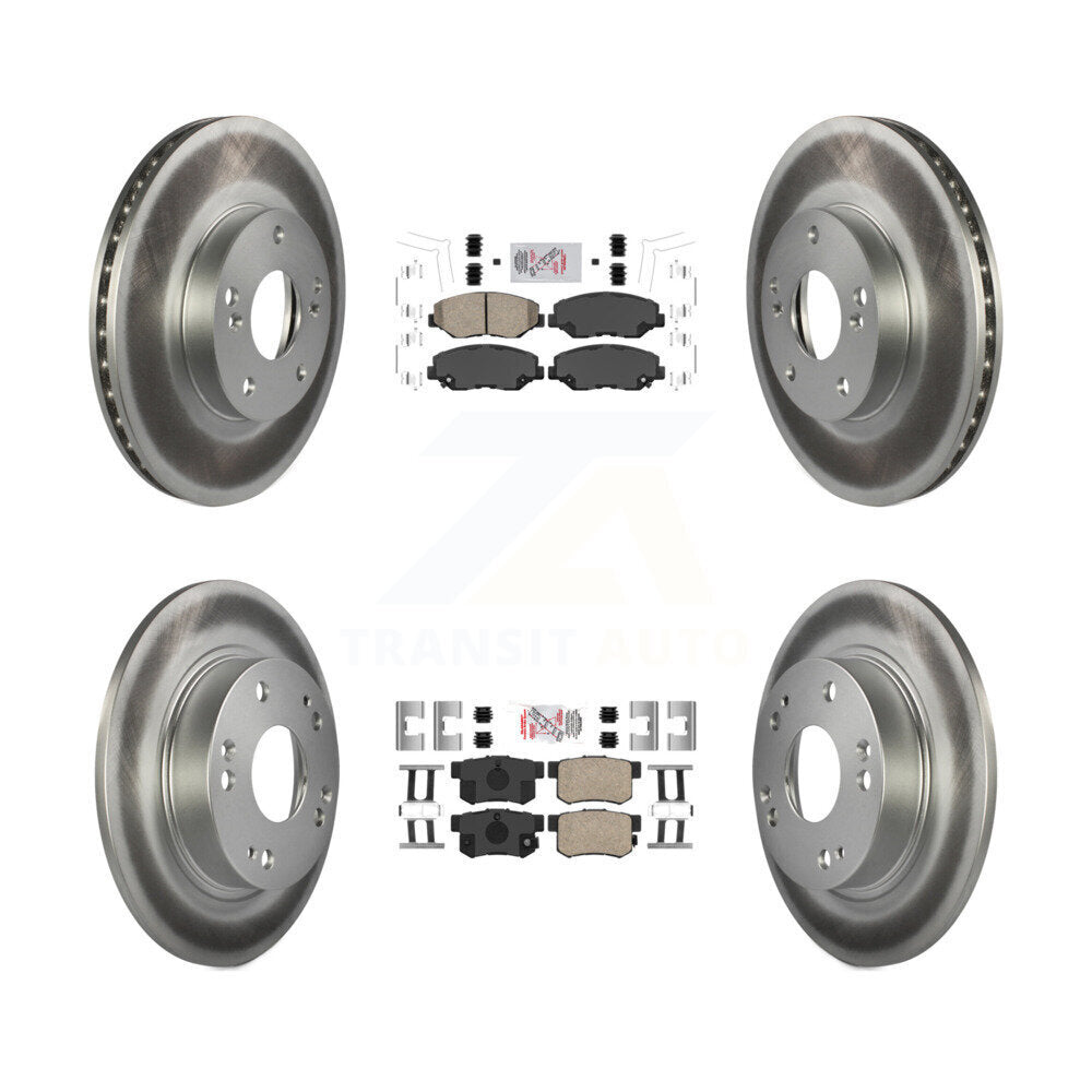 Transit Auto KGA-101913 Disc Brake Kit for 2013-2015 Honda Civic - Front and Rear