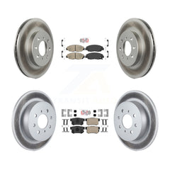 Transit Auto KGA-101917 Disc Brake Kit for 2001-2005 Honda Civic, Acura EL - Front and Rear