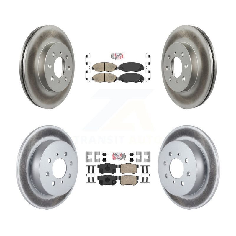 Transit Auto KGA-101917 Disc Brake Kit for 2001-2005 Honda Civic, Acura EL - Front and Rear