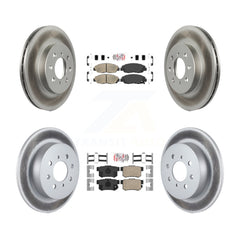 Transit Auto KGA-101918 Disc Brake Kit for 2001-2005 Honda Civic, Acura EL - Front and Rear