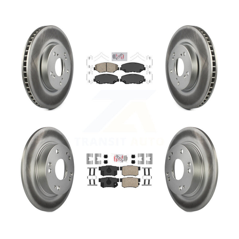 Transit Auto KGA-101920 Disc Brake Kit for 2015 Honda Civic - Front and Rear