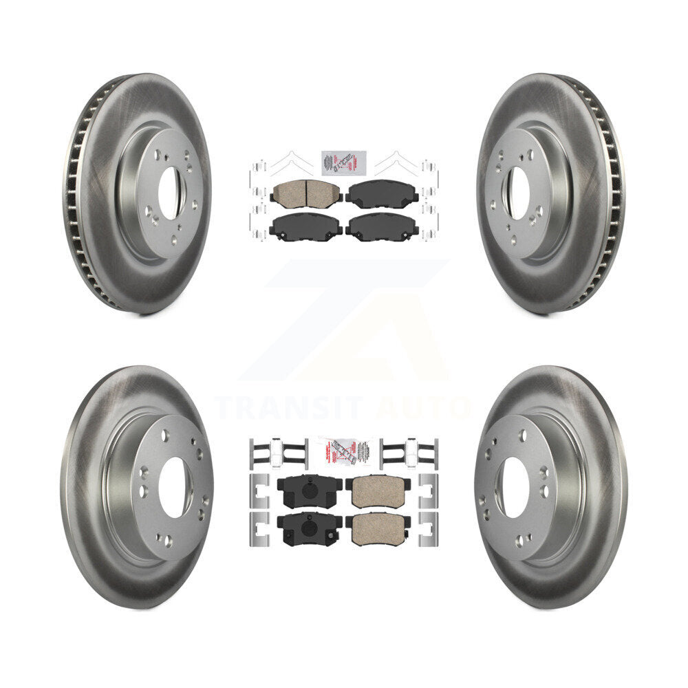 Transit Auto KGA-101922 Disc Brake Kit for 2015 Honda Civic - Front and Rear