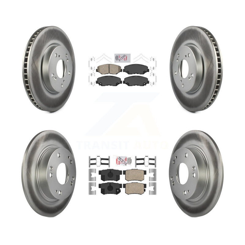Transit Auto KGA-101922 Disc Brake Kit for 2015 Honda Civic - Front and Rear