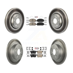 Transit Auto KGA-101924 Disc Brake Kit for 2017-2022 Acura ILX - Front and Rear