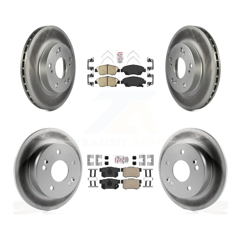 Transit Auto KGA-101926 Disc Brake Kit for 2002-2006 Honda Civic, Acura RSX - Front and Rear