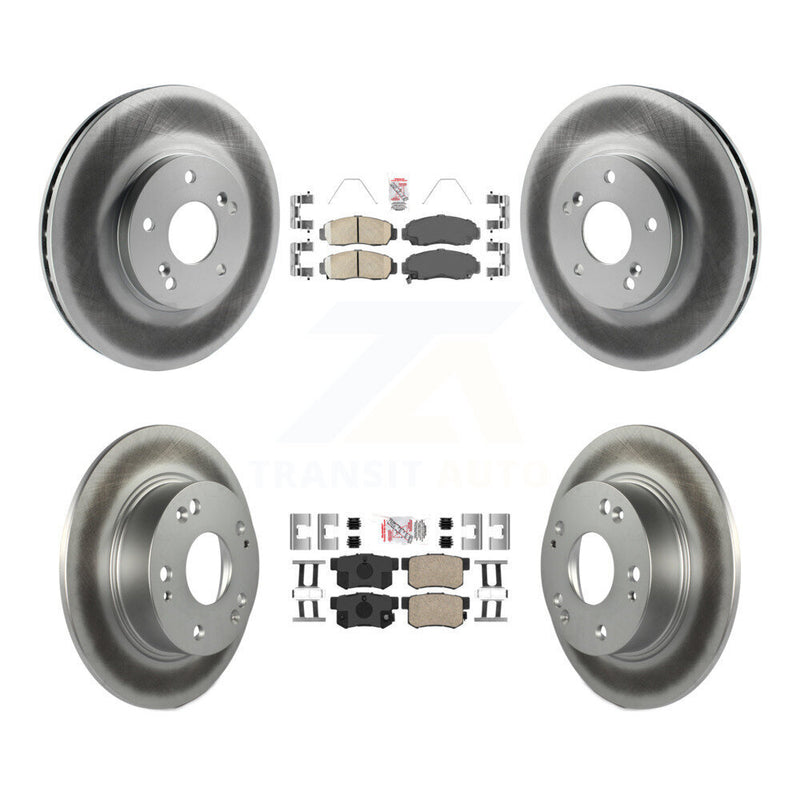 Transit Auto KGA-101928 Disc Brake Kit for 2003-2008 Honda Accord, Acura TSX - Front and Rear