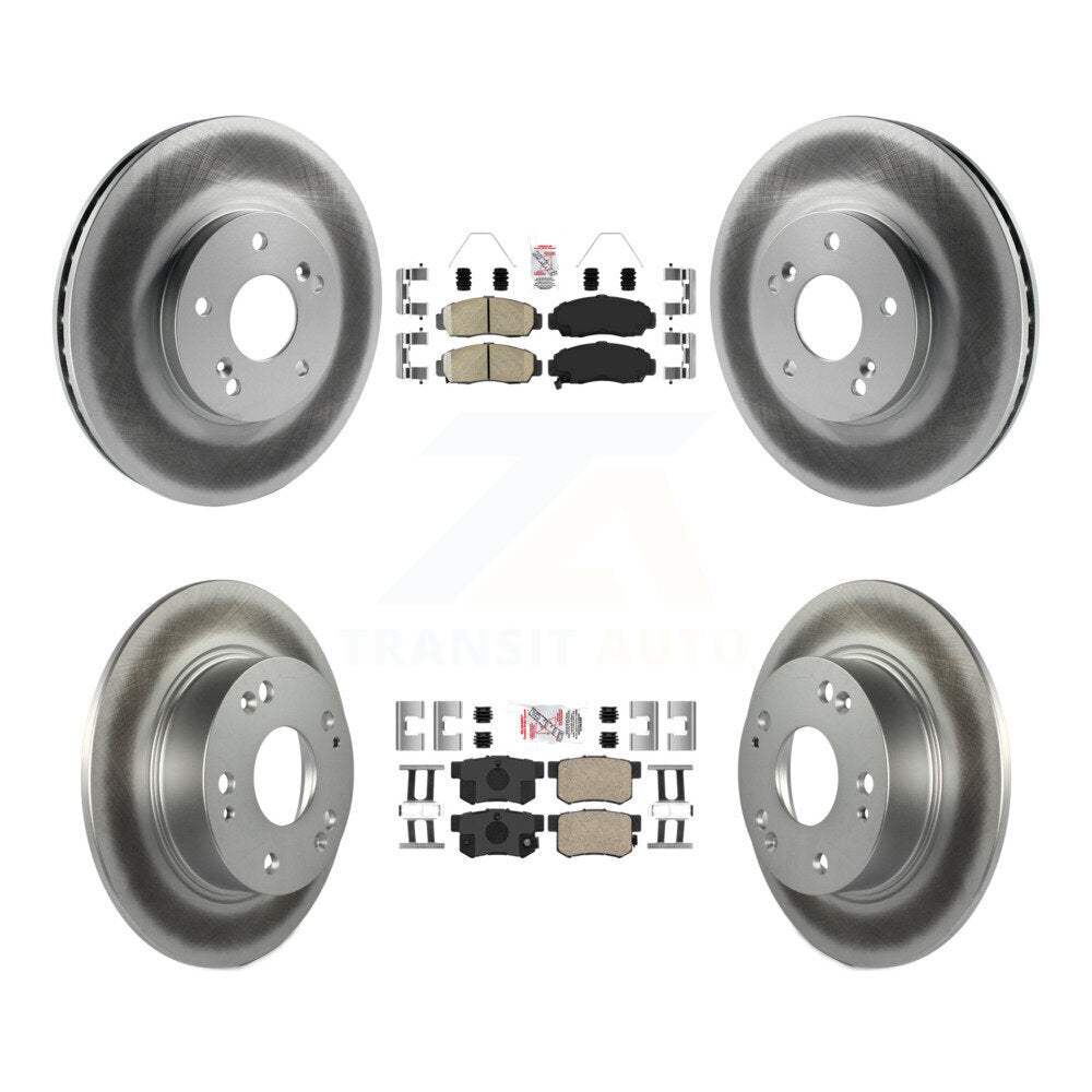 Transit Auto KGA-101929 Disc Brake Kit for 2003-2008 Honda Accord, Acura TSX - Front and Rear