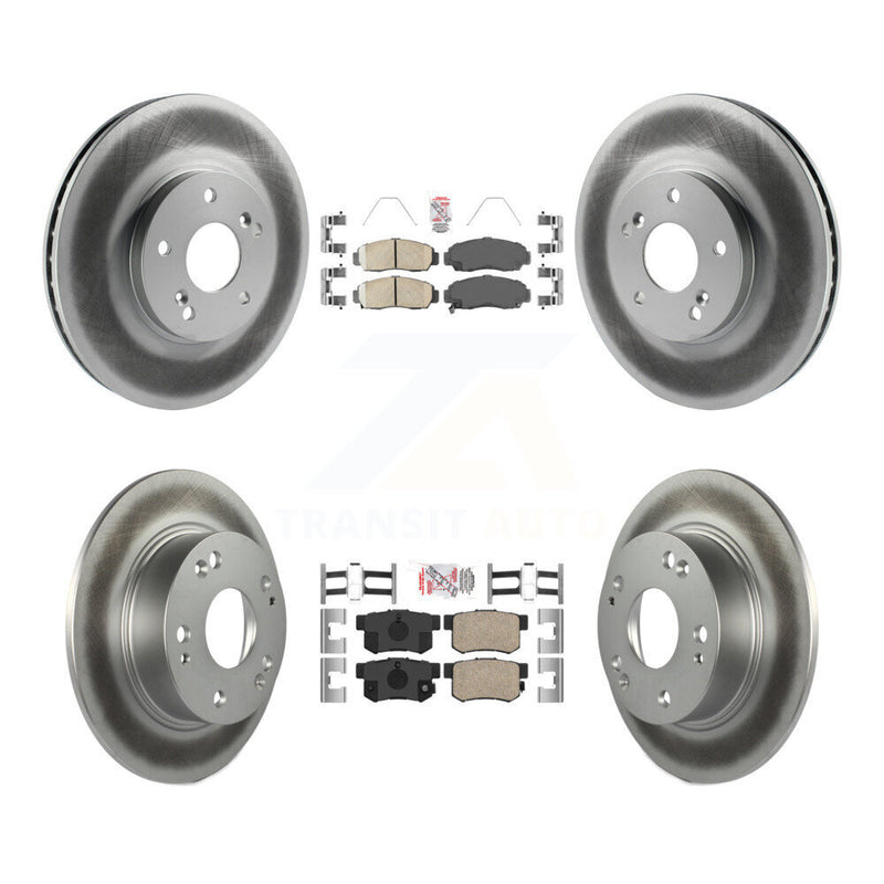 Transit Auto KGA-101930 Disc Brake Kit for 2003-2008 Honda Accord, Acura TSX - Front and Rear