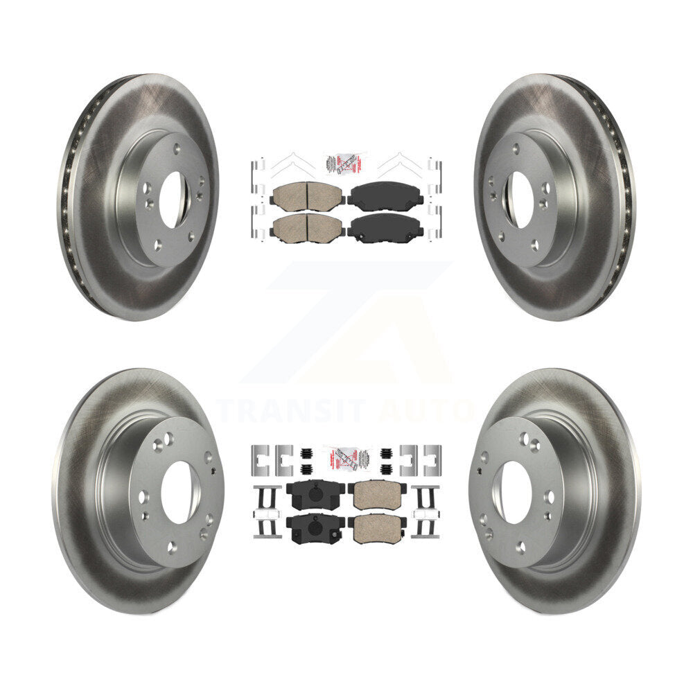 Transit Auto KGA-101932 Disc Brake Kit for 2003-2007 Honda Accord - Front and Rear