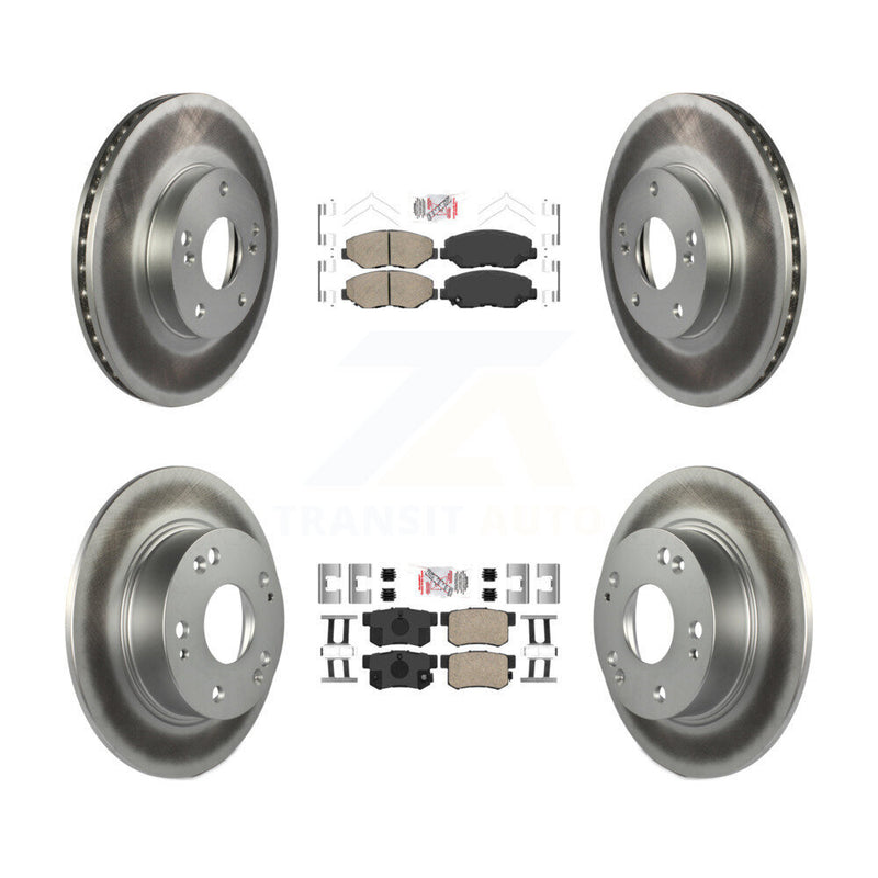 Transit Auto KGA-101932 Disc Brake Kit for 2003-2007 Honda Accord - Front and Rear