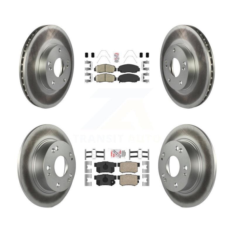 Transit Auto KGA-101935 Disc Brake Kit for 2003-2007 Honda Accord - Front and Rear