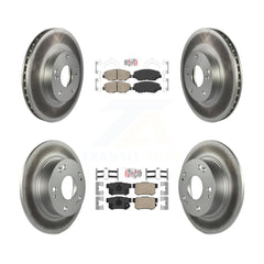 Transit Auto KGA-101937 Disc Brake Kit for 2003-2007 Honda Accord - Front and Rear