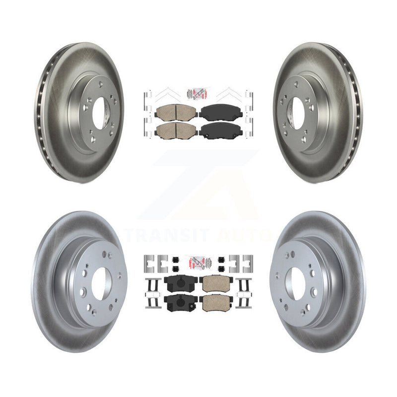Transit Auto KGA-101938 Disc Brake Kit for 2002-2004 Honda CR-V - Front and Rear