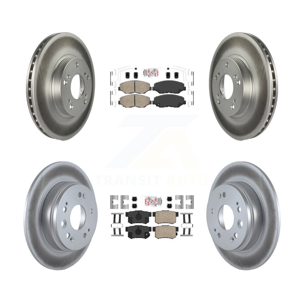 Transit Auto KGA-101939 Disc Brake Kit for 2002-2004 Honda CR-V - Front and Rear