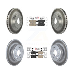 Transit Auto KGA-101939 Disc Brake Kit for 2002-2004 Honda CR-V - Front and Rear