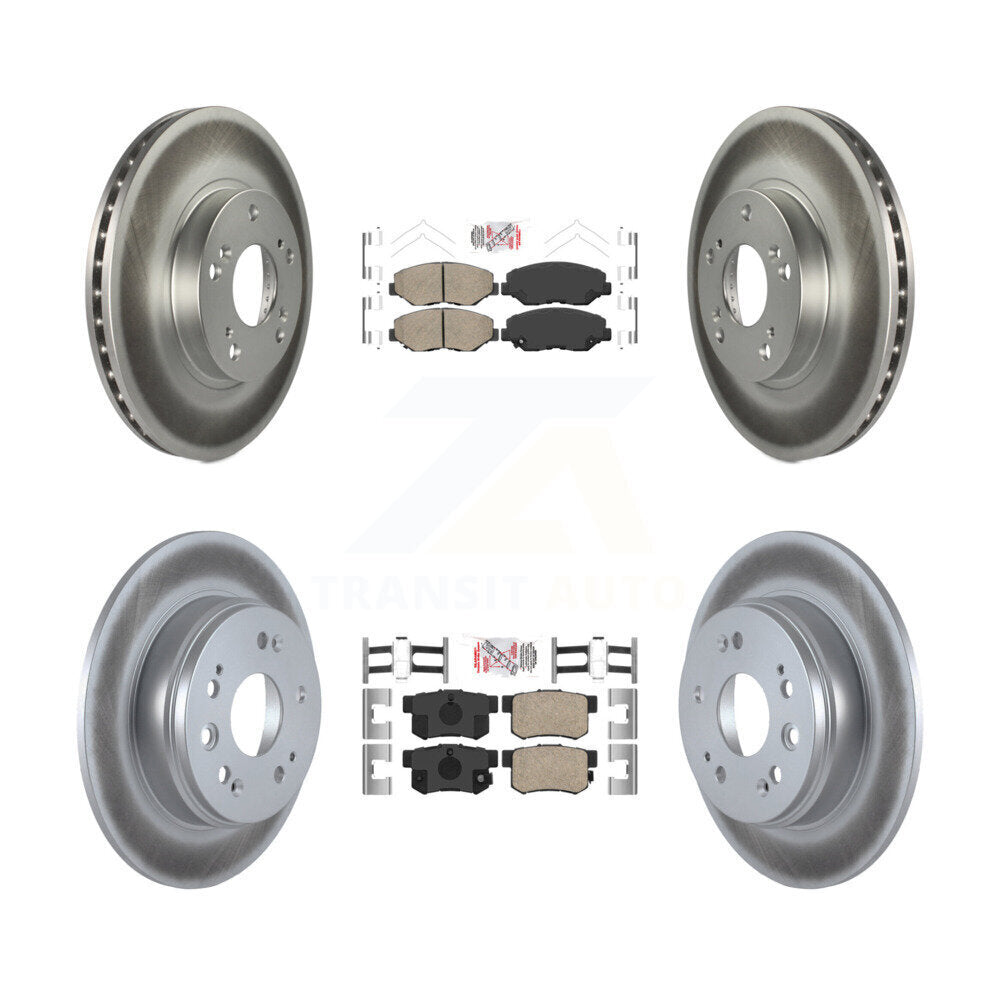 Transit Auto KGA-101940 Disc Brake Kit for 2002-2004 Honda CR-V - Front and Rear