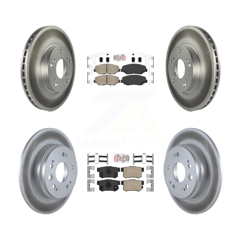 Transit Auto KGA-101941 Disc Brake Kit for 2002-2004 Honda CR-V - Front and Rear