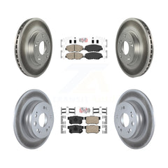 Transit Auto KGA-101941 Disc Brake Kit for 2002-2004 Honda CR-V - Front and Rear