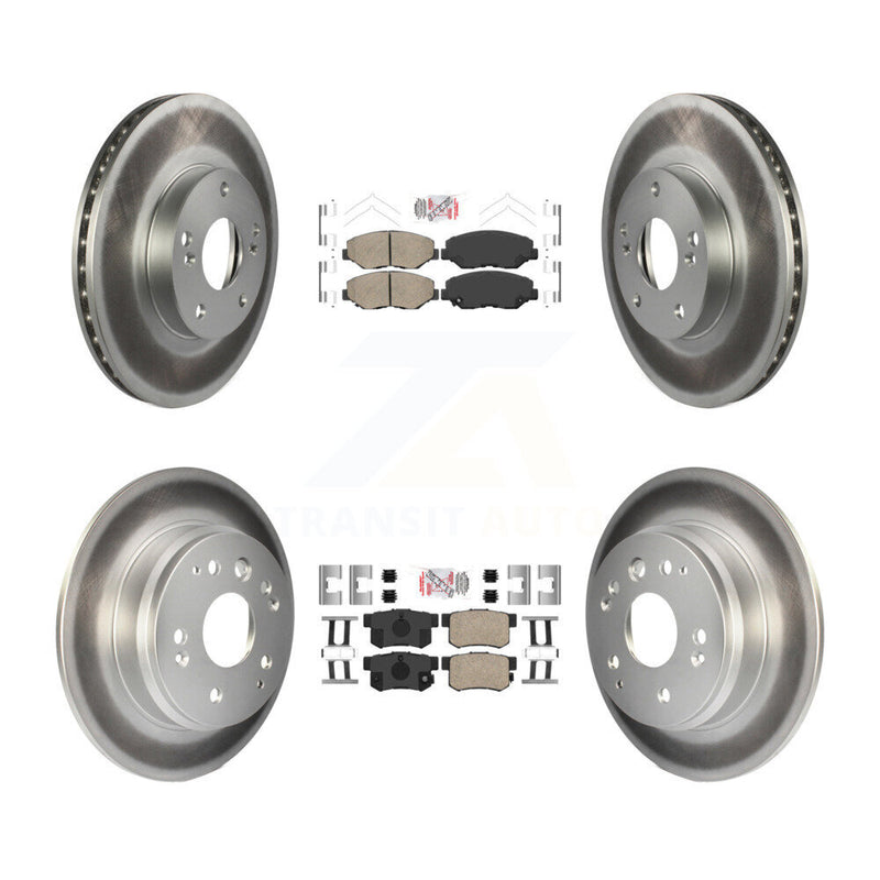 Transit Auto KGA-101942 Disc Brake Kit for 2003-2011 Honda Element - Front and Rear