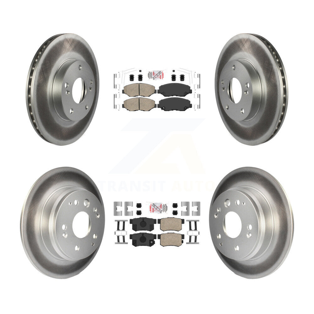 Transit Auto KGA-101943 Disc Brake Kit for 2003-2011 Honda Element - Front and Rear