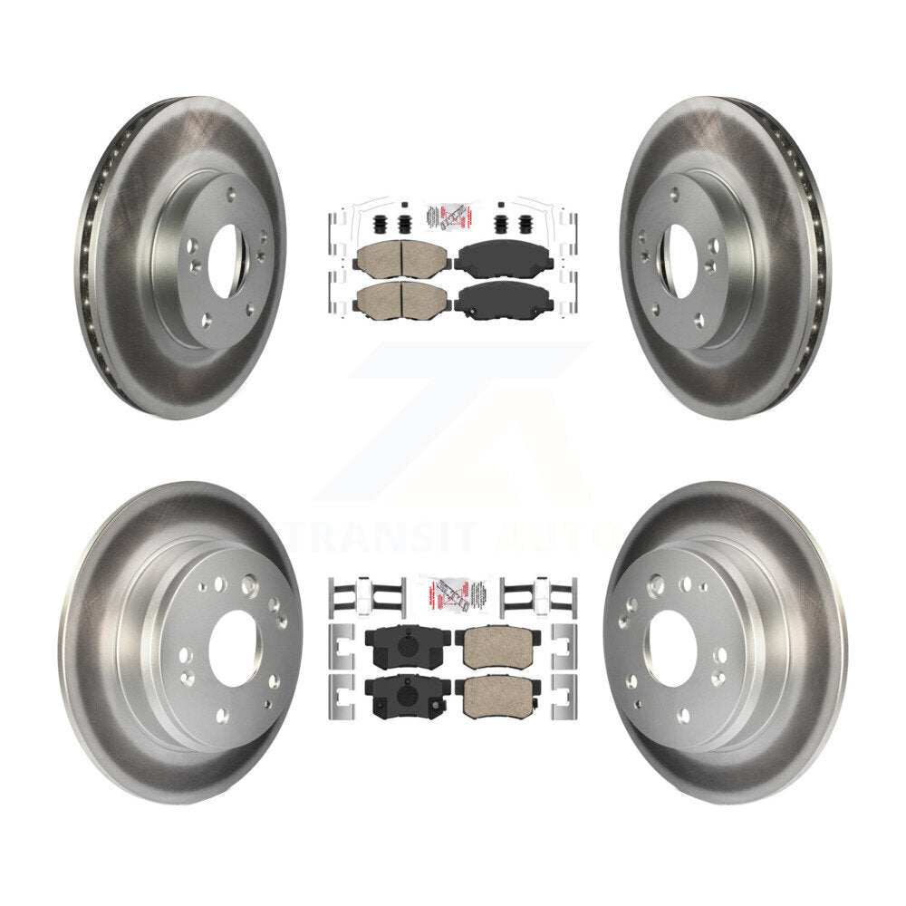 Transit Auto KGA-101945 Disc Brake Kit for 2003-2011 Honda Element - Front and Rear