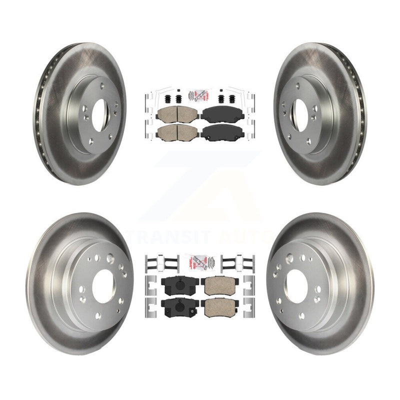 Transit Auto KGA-101945 Disc Brake Kit for 2003-2011 Honda Element - Front and Rear