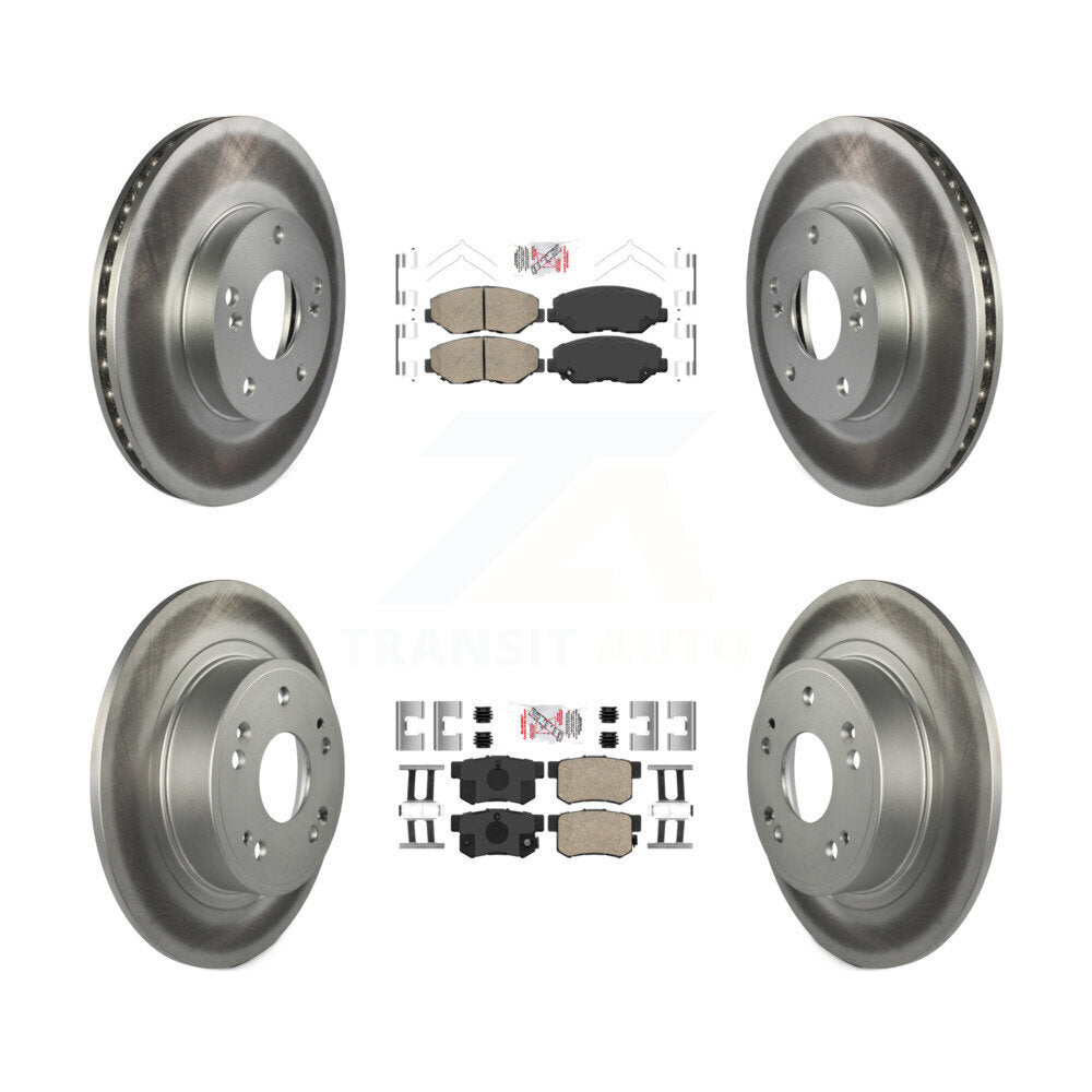 Transit Auto KGA-101948 Disc Brake Kit for 2005 Honda Accord - Front and Rear