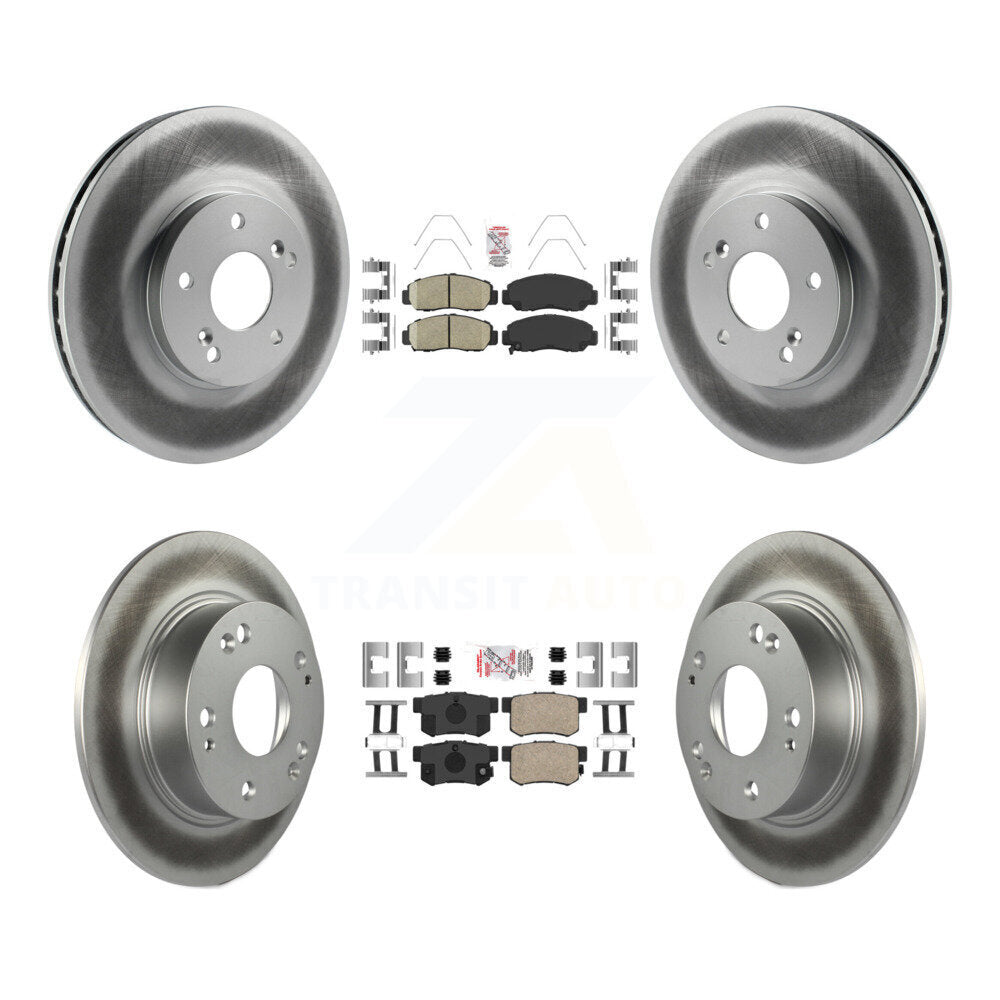 Transit Auto KGA-101951 Disc Brake Kit for 2005-2007 Honda Accord - Front and Rear