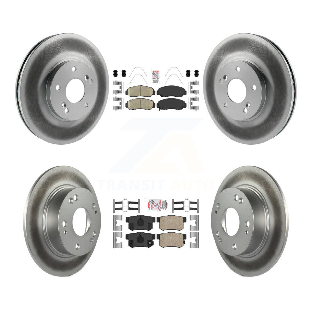 Transit Auto KGA-101955 Disc Brake Kit for 2005-2007 Honda Accord - Front and Rear