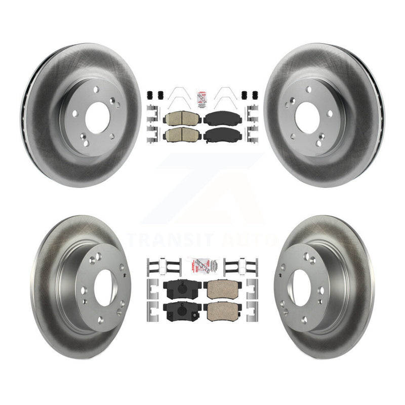 Transit Auto KGA-101955 Disc Brake Kit for 2005-2007 Honda Accord - Front and Rear