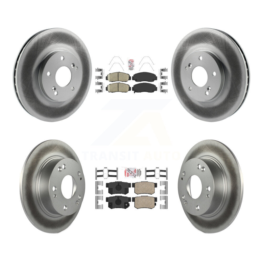 Transit Auto KGA-101956 Disc Brake Kit for 2005-2007 Honda Accord - Front and Rear