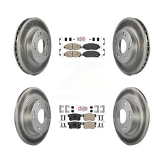 Transit Auto KGA-101964 Disc Brake Kit for 2006-2011 Honda Civic - Front and Rear