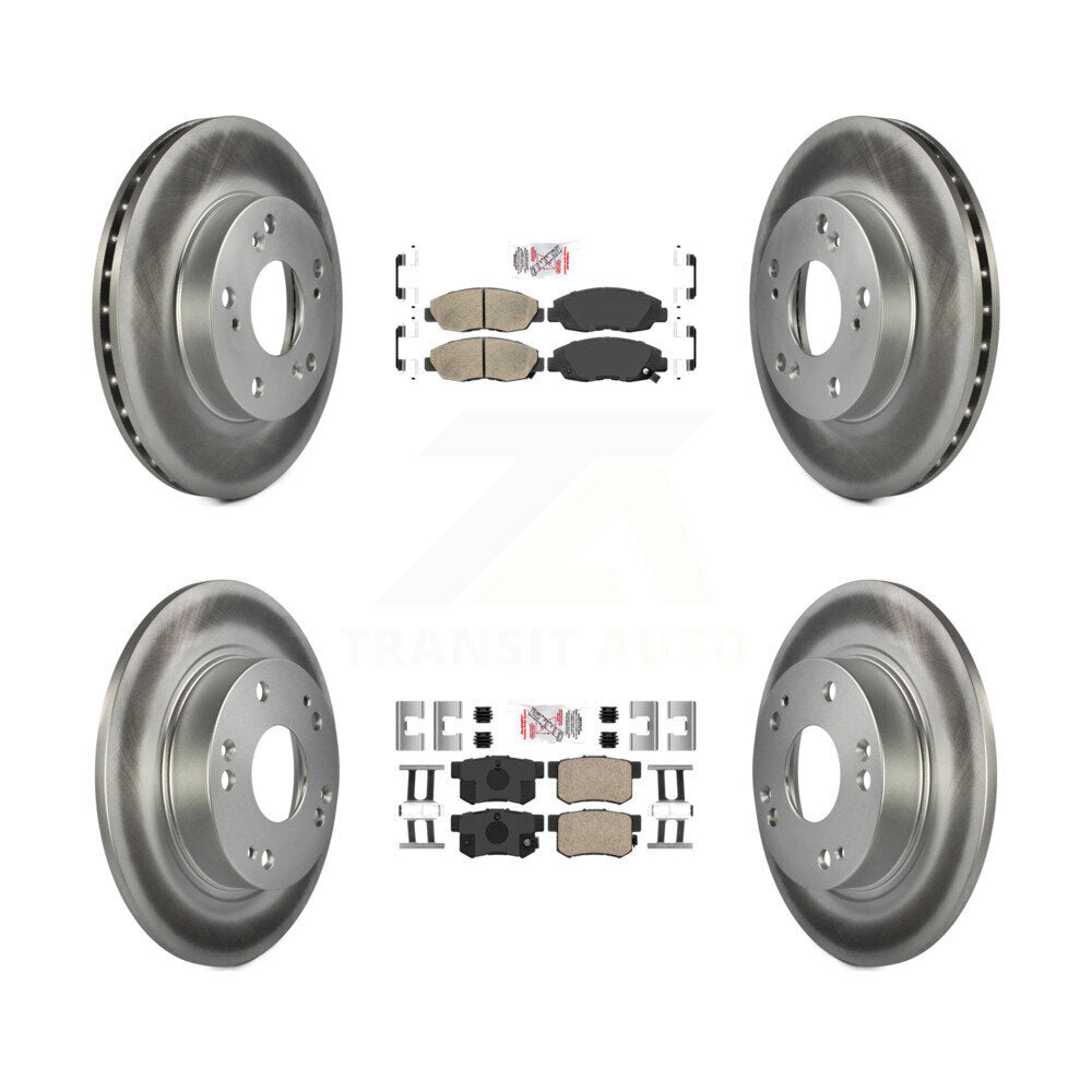 Transit Auto KGA-101965 Disc Brake Kit for 2006-2011 Honda Civic - Front and Rear