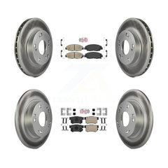 Transit Auto KGA-101965 Disc Brake Kit for 2006-2011 Honda Civic - Front and Rear