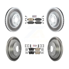 Transit Auto KGA-101966 Disc Brake Kit for 2006-2011 Acura CSX, Honda Civic - Front and Rear