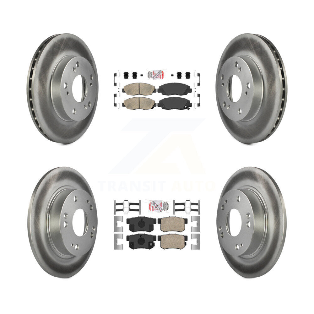 Transit Auto KGA-101967 Disc Brake Kit for 2006-2011 Honda Civic - Front and Rear