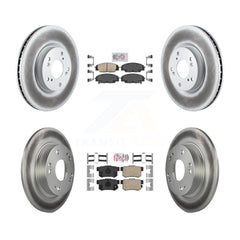 Transit Auto KGA-101969 Disc Brake Kit for 2006-2011 Acura CSX, Honda Civic - Front and Rear