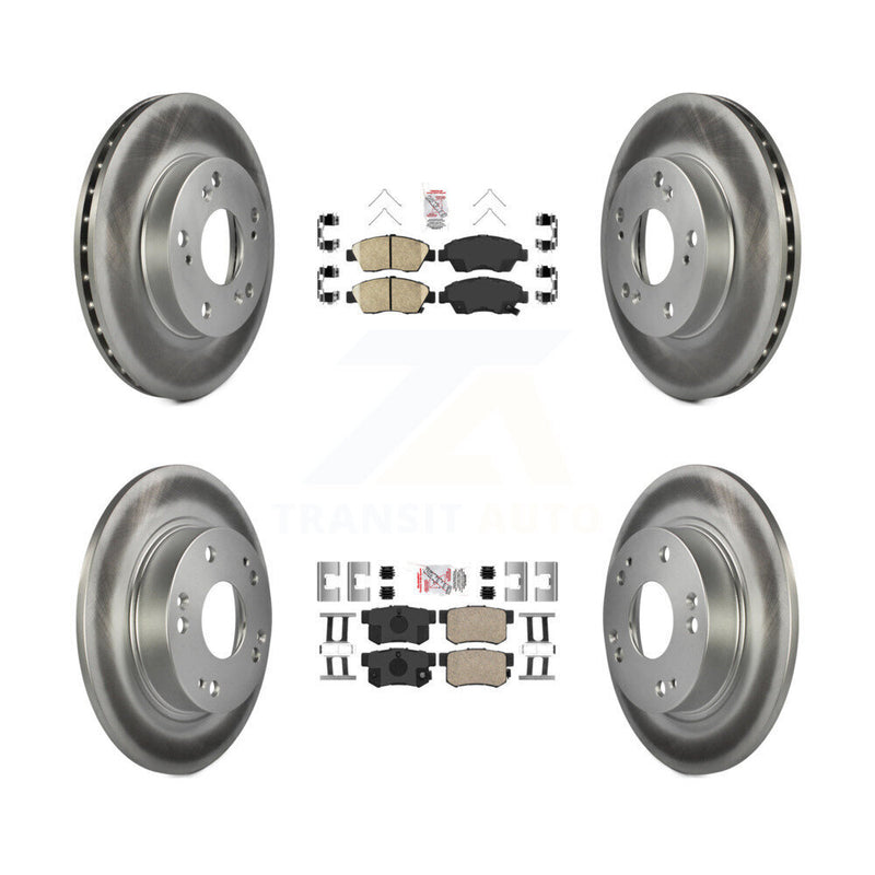 Transit Auto KGA-101974 Disc Brake Kit for 2009-2011 Honda Civic - Front and Rear