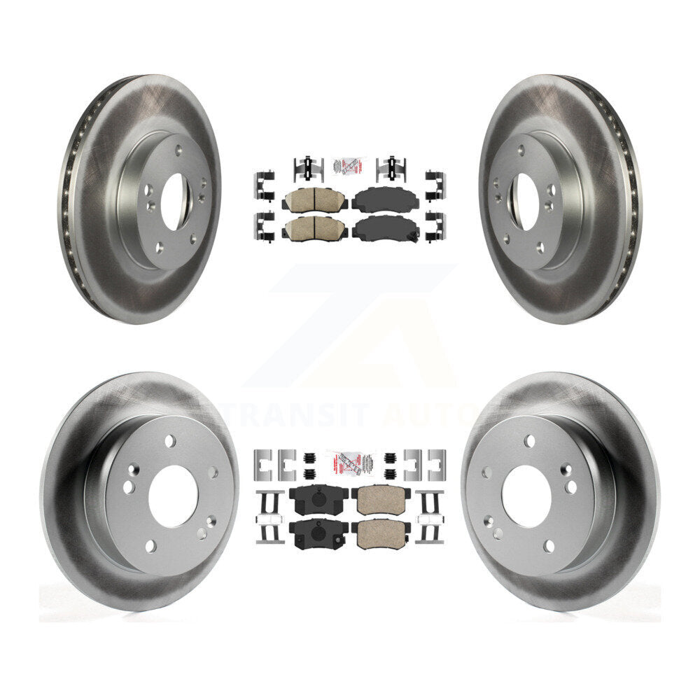 Transit Auto KGA-101977 Disc Brake Kit for 1998-2002 Honda Accord - Front and Rear