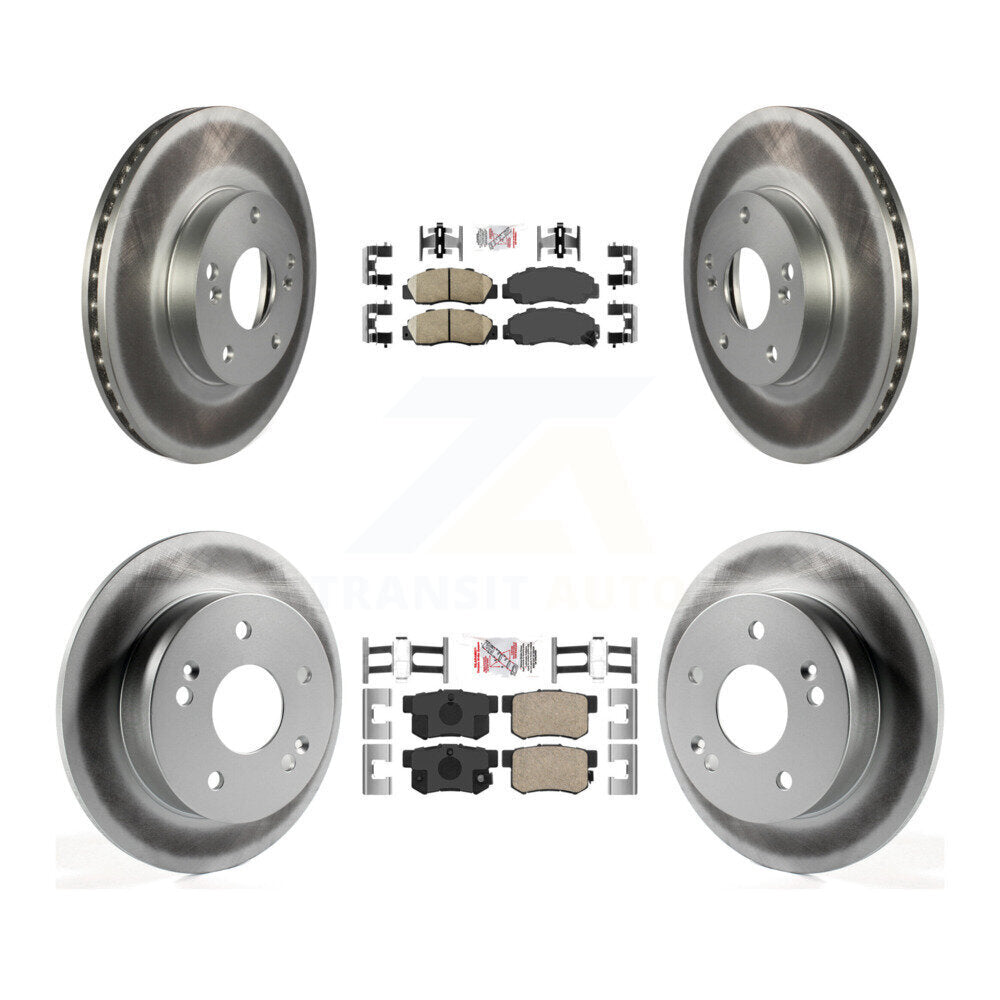 Transit Auto KGA-101979 Disc Brake Kit for 1998-2002 Honda Accord - Front and Rear