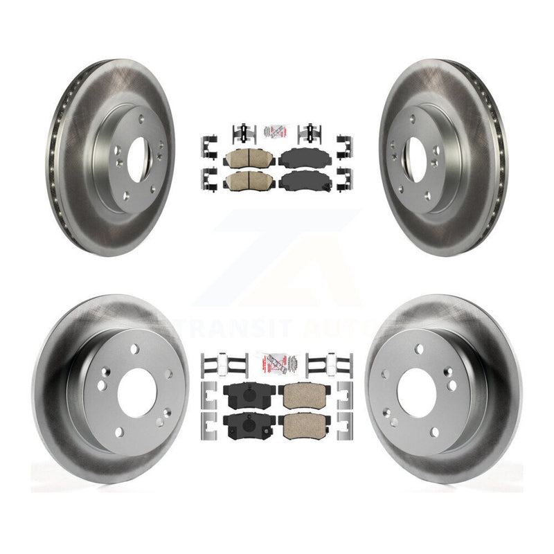 Transit Auto KGA-101979 Disc Brake Kit for 1998-2002 Honda Accord - Front and Rear
