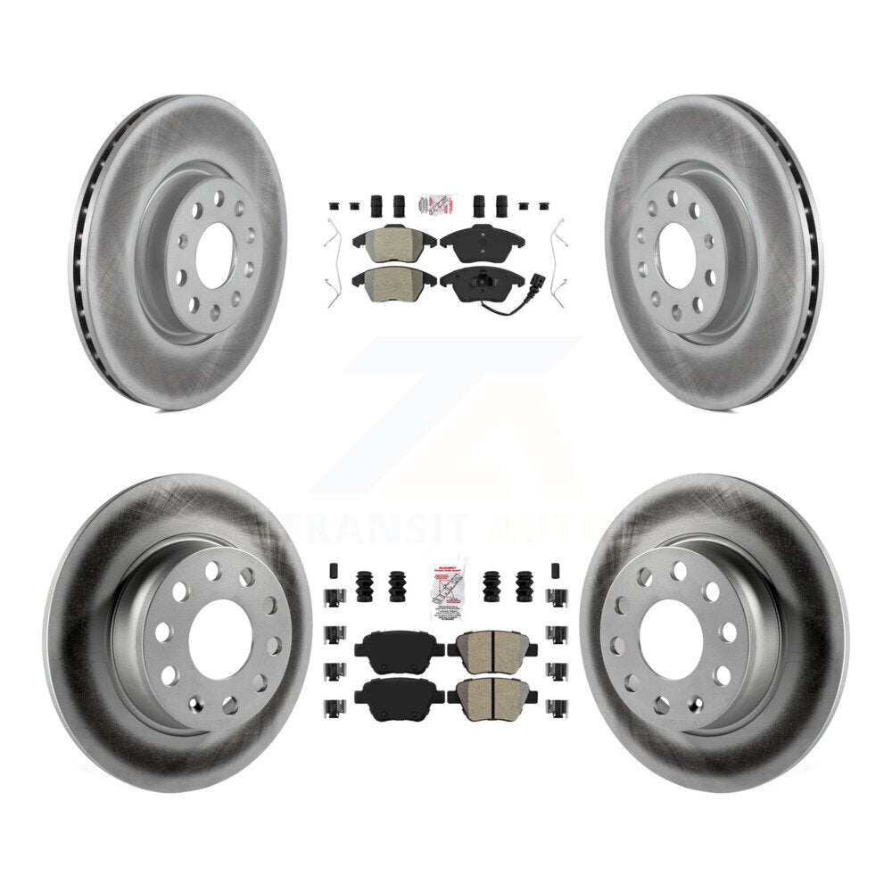 Transit Auto KGA-101982 Disc Brake Kit for 2011-2015 Volkswagen Beetle, Volkswagen GTI - Front and Rear