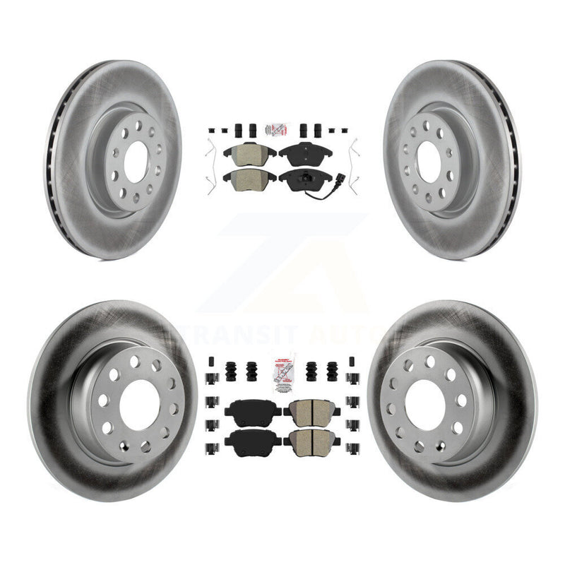 Transit Auto KGA-101982 Disc Brake Kit for 2011-2015 Volkswagen Beetle, Volkswagen GTI - Front and Rear