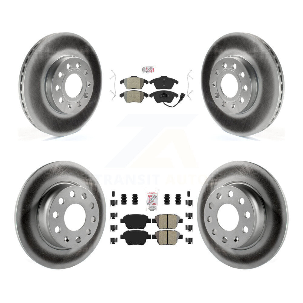 Transit Auto KGA-101985 Disc Brake Kit for 2013-2016 Volkswagen Beetle - Front and Rear