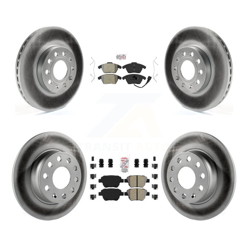 Transit Auto KGA-101985 Disc Brake Kit for 2013-2016 Volkswagen Beetle - Front and Rear